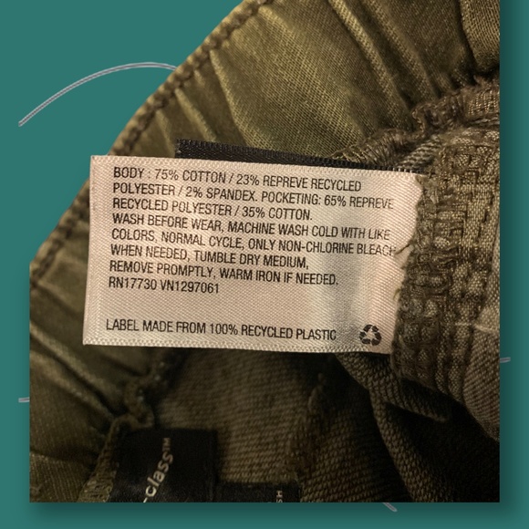 Olive Green Shorts - Picture 8 of 8